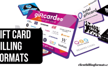 Gift card billing format For Yahoo Clients | PDF Download